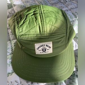 Authentic Smokey The Bear Strap back Hat. NWT